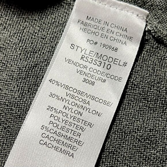 Sami Tie Open Front Cardigan CashBlend SPLENDID  Lightweight Gray Size Med NWT - Picture 8 of 10